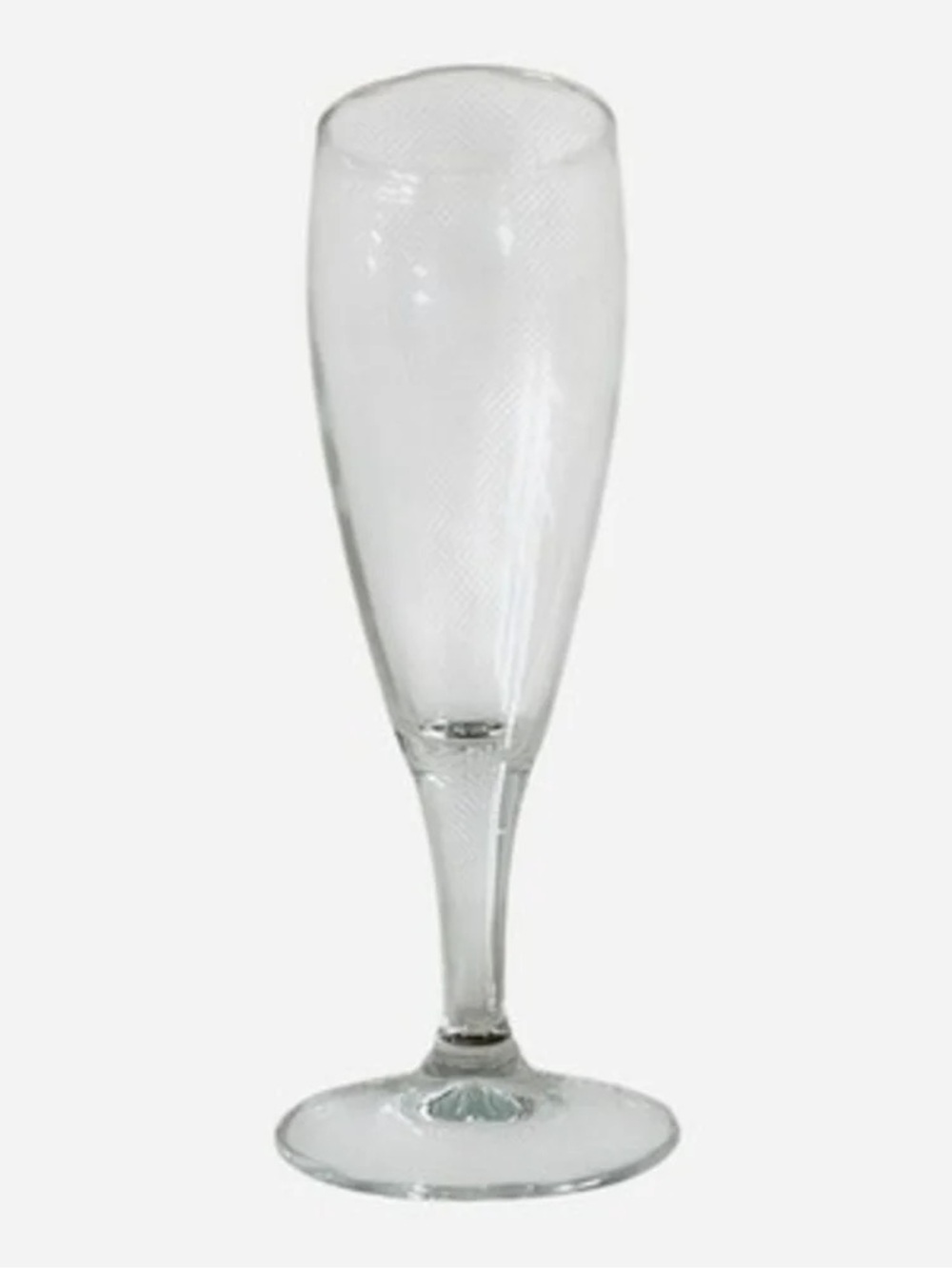 Crystal Clear Champagne Flute - Classic Clear Glass Stemware
